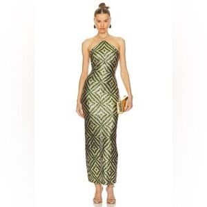 CAMILA COELHO ISAURA MAXI DRESS